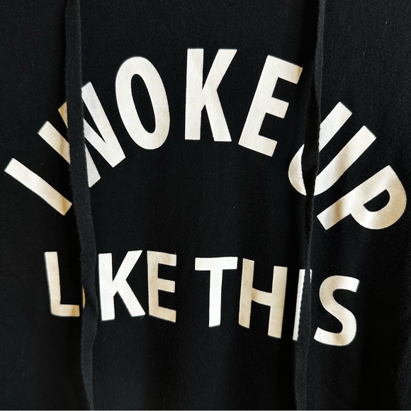 I Woke Up Like This Medium Joe Boxer Hoodie - Picture 2 of 4